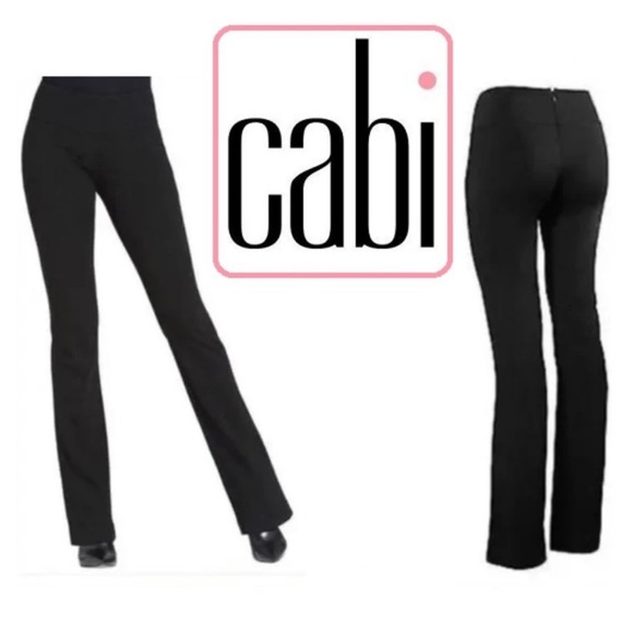 Cabi Women’s Ponte Knit Trouser 966R Charcoal Grey Sz 10 - Picture 2 of 5